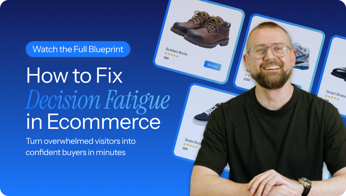 Why 95% of your ecommerce visitors leave without buying