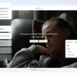 ScoreApp quiz builder interface showing a wellbeing quiz question, answer types panel, and scoring settings for a Yes answer awarding plus…