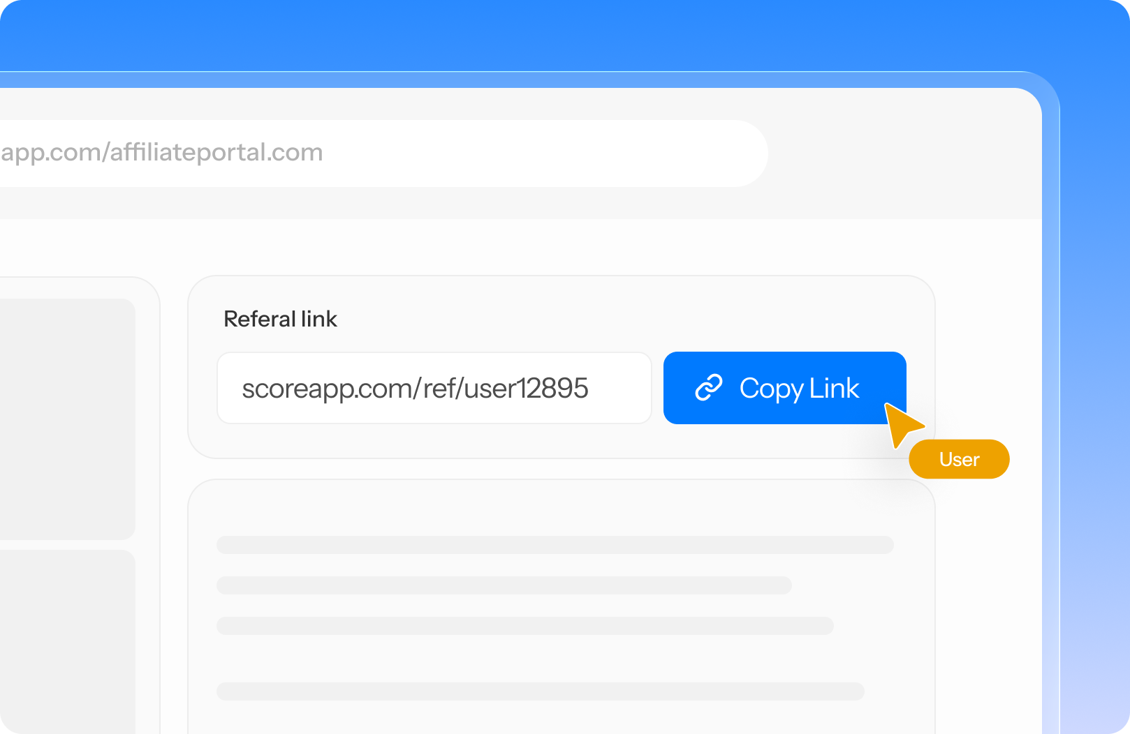 Grab your affiliate link