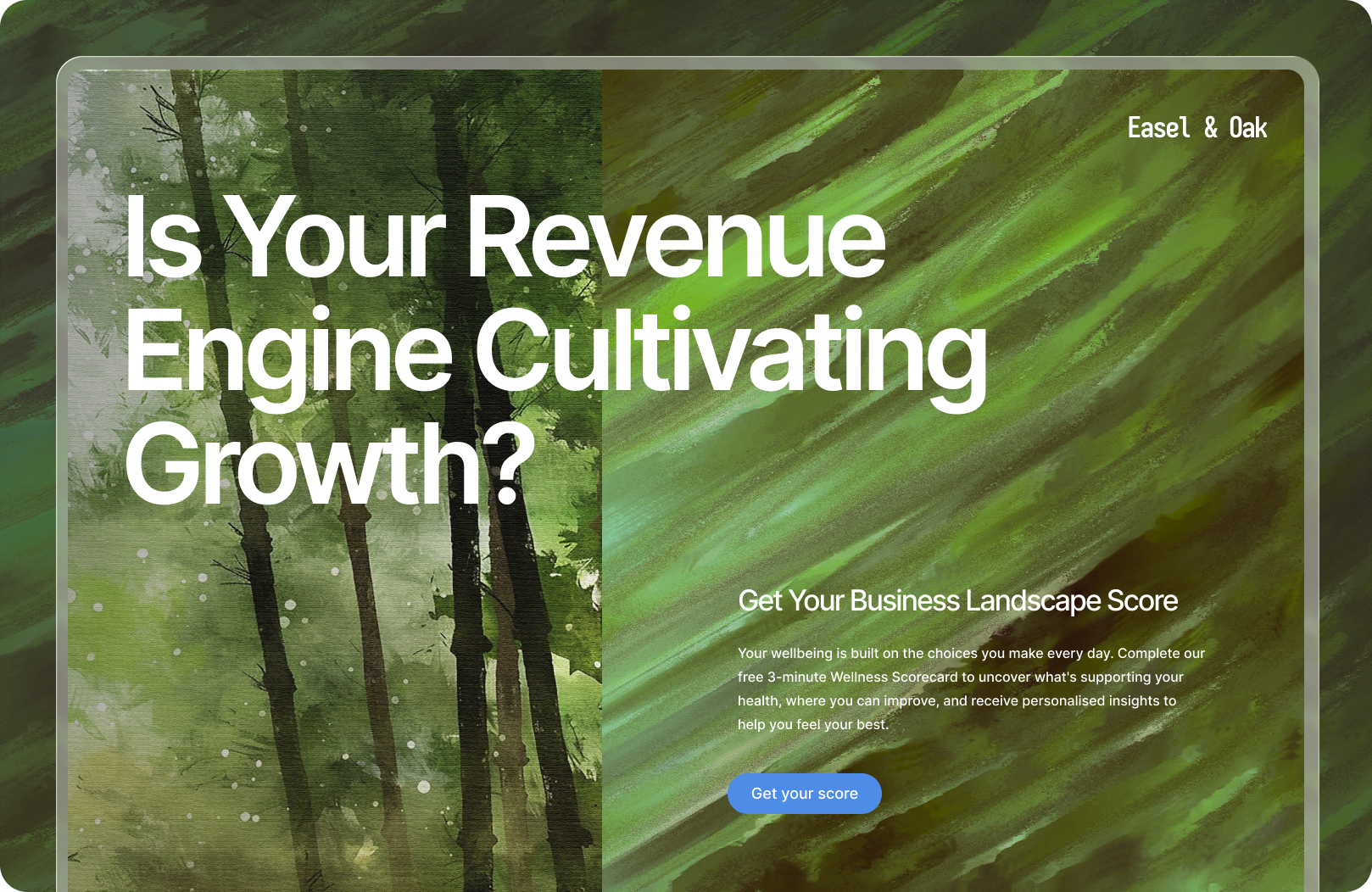 1. Attract with a landing page
