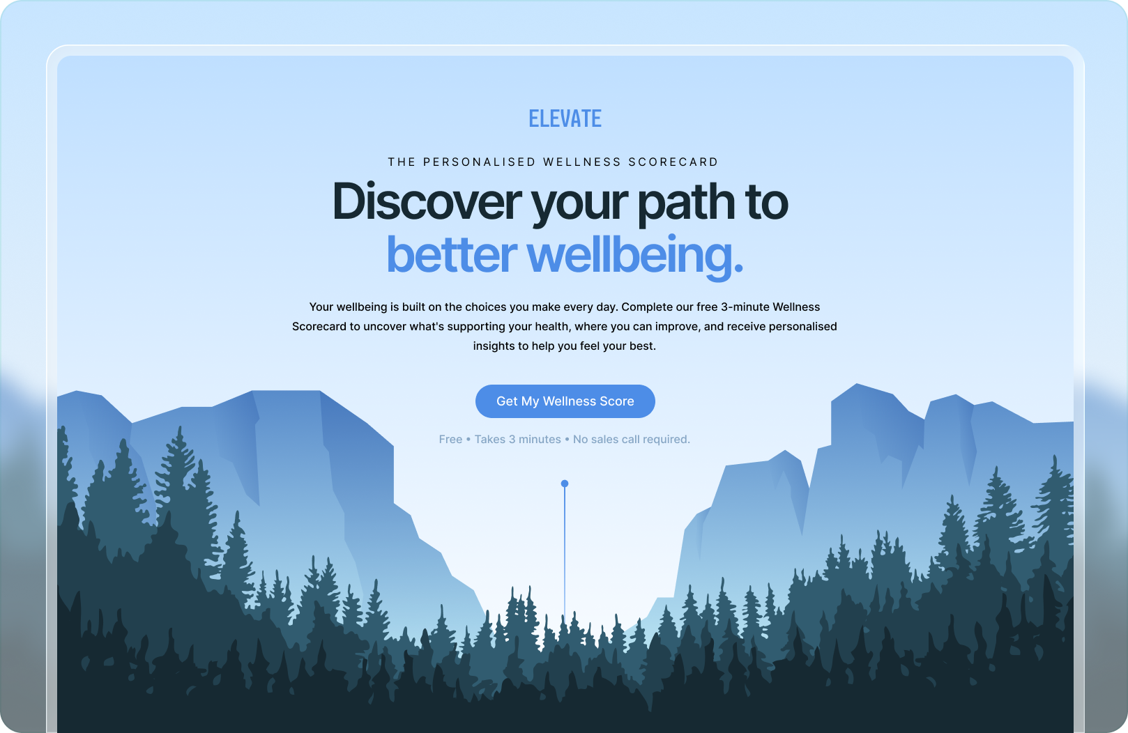 1. Attract with a landing page