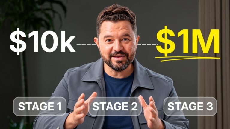 How to make 10, 100k, and $1m per month (3 Stages)