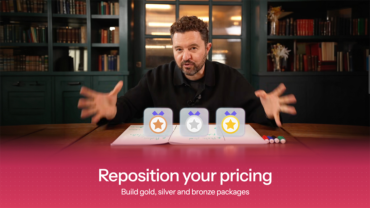 Reposition your pricing