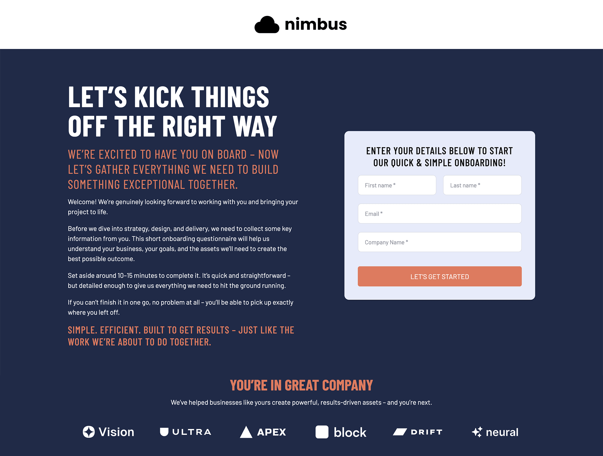 Join the Waitlist Example 2